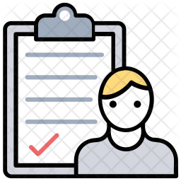 Data Organizer Icon - Download in Colored Outline Style