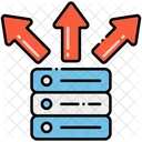 Data Output Database Data Icon
