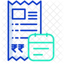 Data De Pagamento Data Da Fatura Data Da Fatura Ícone