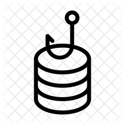 Data Icon - Download in Line Style