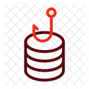 Data Phishing Cyber Crime Hacking Icon