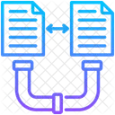 Data Pipeline File Data Icon