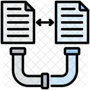 Data Pipeline File Data Icon