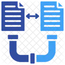 Data Pipeline  Icon