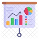 Data Analysis Data Presentation Business Presentation Icon