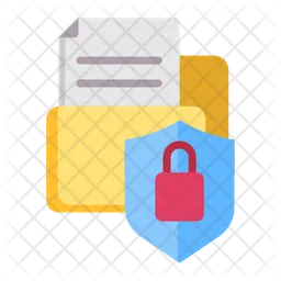 Data privacy Icon - Download in Flat Style