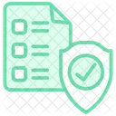 Data Privacy Duotone Line Icon Icon