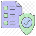 Data Privacy Lineal Color Icon Icon