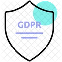 Data Privacy Shield Protection Icon