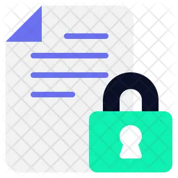Data Privacy Icon - Download in Flat Style