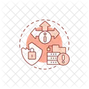 Data privacy and security  Icon