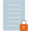 Data Privacy User Protection Confidential Information Icon