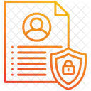 Data Privacy User Document Icon