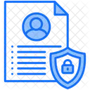 Data Privacy User Document Icon