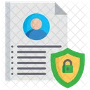 Data Privacy User Document Icon