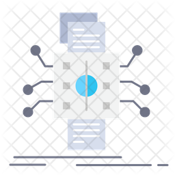 Data Processing Icon - Download in Flat Style