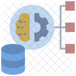Data Processing Icon - Download in Flat Style
