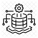 Data Processing Computation Configuration Icon
