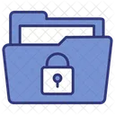 Data Protected Folder Security Pin Icon
