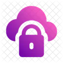 Data Protection Cloud Security Icon