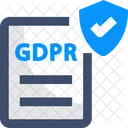 Data Protectionv Data Protection Gdpr Icon