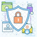 Data Protection Data Security Data Lock Icon