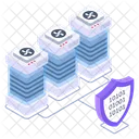Database Safety Dataserver Security Data Safety Icon