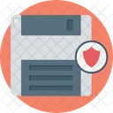 Data Protection Floppy Storage Icon