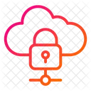 Data Protection Cloud Computing Data Storage Icon