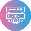 Data Protection Database Secure Database Icon