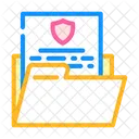 Data Protection  Icon