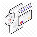 Data Protection Data Safety Cybersecurity Icon
