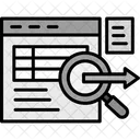 Data Query Information Digital Icon