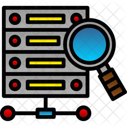 Data Query Icon - Download in Gradient Style