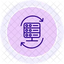 Data Recovery Line Icon Icon