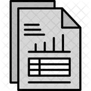 Data Report Analysis Business Icon