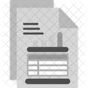 Data Report Analysis Business Icon