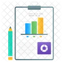 Business Report Data Report Infographic Icon