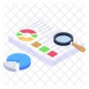 Data Analysis Data Report Data Assessment Icon