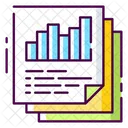 Data Report Data Chart Document Icon