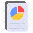 Data Report Document Icon