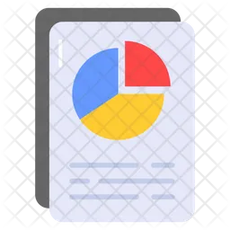 Data report Icon - Download in Flat Style