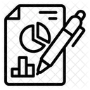 Data Report Analytics File Icon