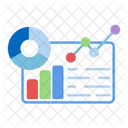 Business Statistics Business Report Data Analytics Icon