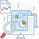 Data Analytic Business Research Data Analysis Icon