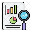 Data Research Analysis Chart Icon