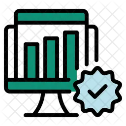 Data Research Verified  Icon