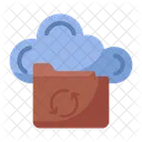 Cloud Networking Files Icon