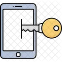 Data Safety Mobile Access Mobile Authorization Icon