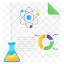 Data Science Chemical Science Lab Report Icon